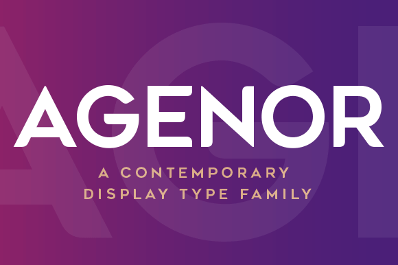Agenor: A Practical Evaluation of the All Caps Display Typeface Family