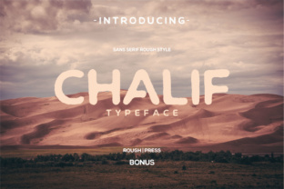 Chalif: A Hand-Drawn Sans Serif with Character