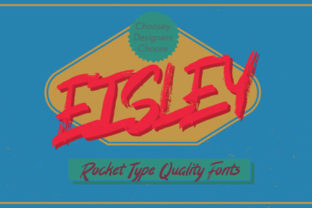 Eisley: A Vintage Brush Typeface Born from Digital Experimentation