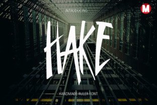 Hake: A Fresh Big Typeface for Streamlined Design Workflows