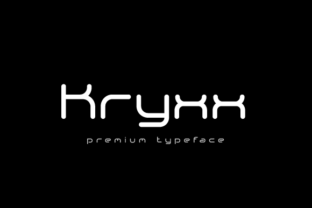 Kryxx: A Versatile Display Typeface for Impactful Design