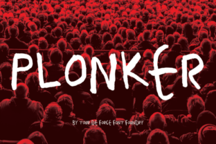 Plonker: The Handwritten Typeface That Brings Unforgettable Character to Your Projects