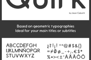 Quirk: The Geometric Font That Balances Edge and Warmth