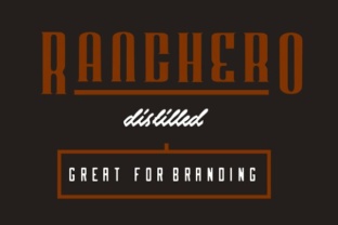 Ranchero Regular: Forging Identity from the Frontier of Typographic Design