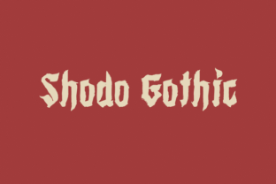 Shodo Gothic: The Cross-Cultural Typography Redefining Modern Visual Identity