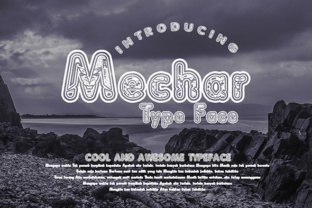 The Visual Language of Mechar: How a Unique Typeface Redefines Creative Communication
